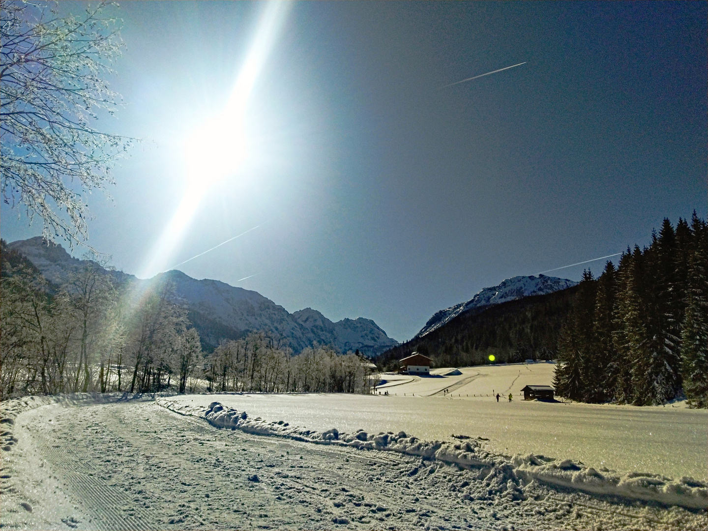 Kleinarl Östereich/ Loipe zum Jägersee