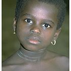 Kleine Afrikanerin