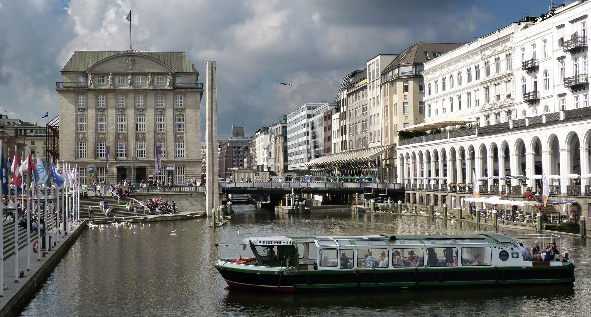 Kleine Alster in Hamburg