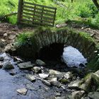 Kleine alte Steinbrücke