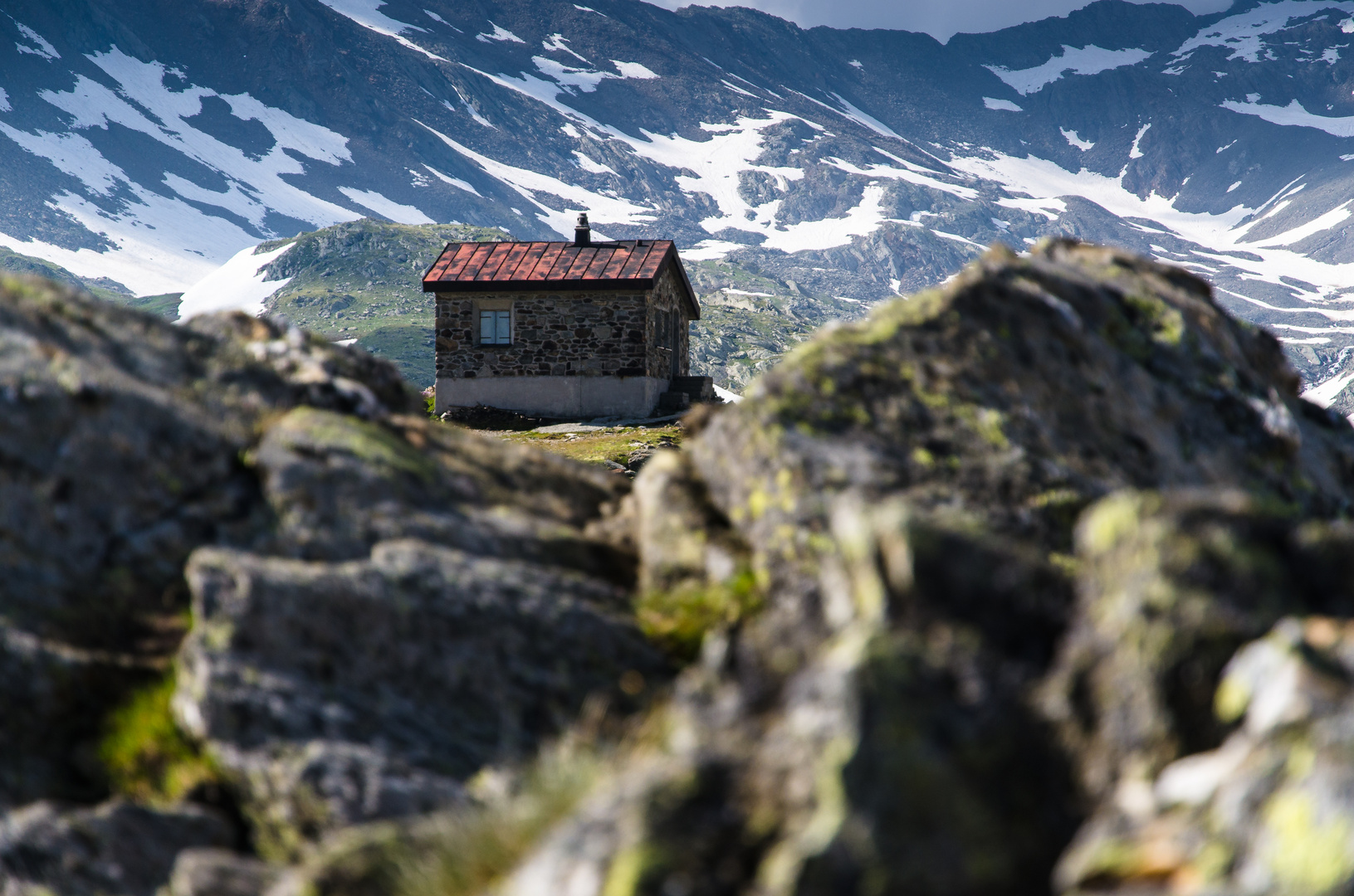 Kleine Berghütte...