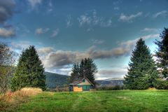 Kleine Berghütte