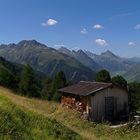 kleine Berghütte in Tirol