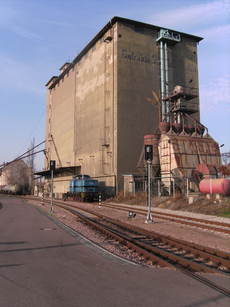 Kleine blaue Lok