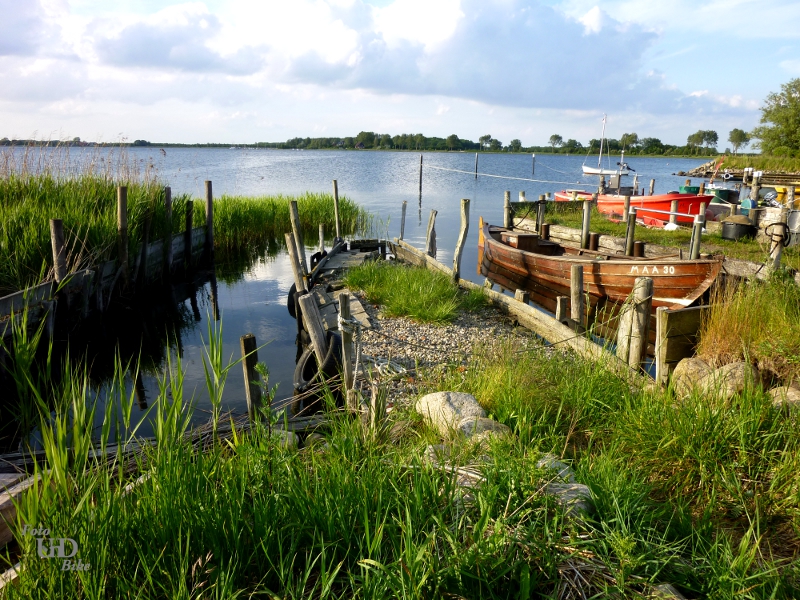 Kleine Bootsanleger