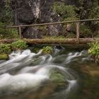 kleine Brücke abseits des Weges