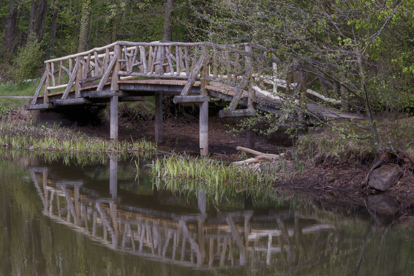 Kleine Brücke irgendwo