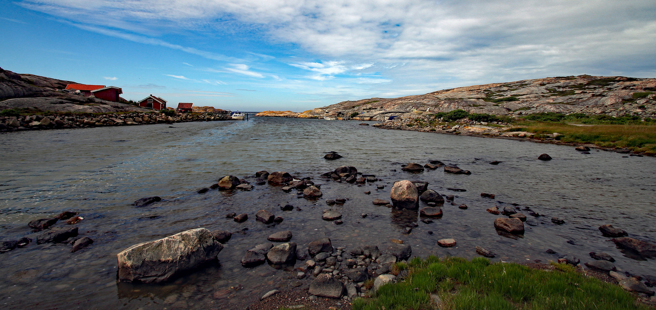 Kleine Bucht an der Westküste