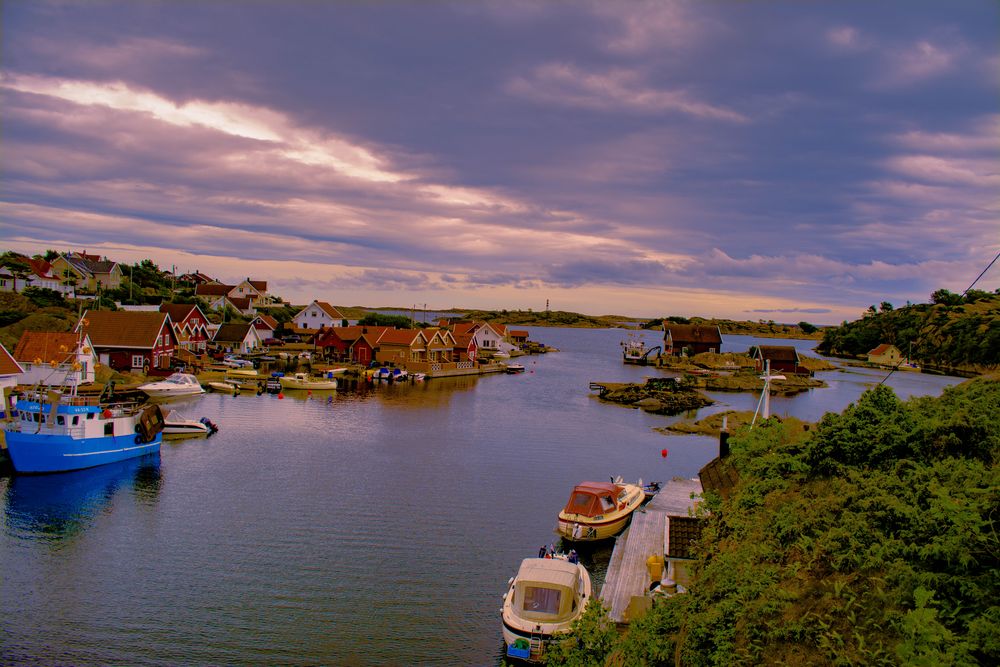 Kleine Bucht bei Kristiansand/Norwegen