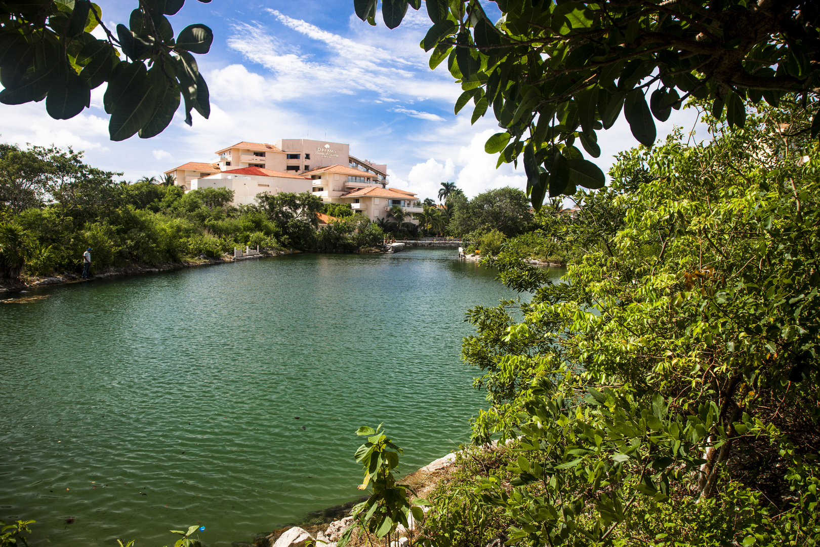 Kleine Bucht in Puerto Aventuras