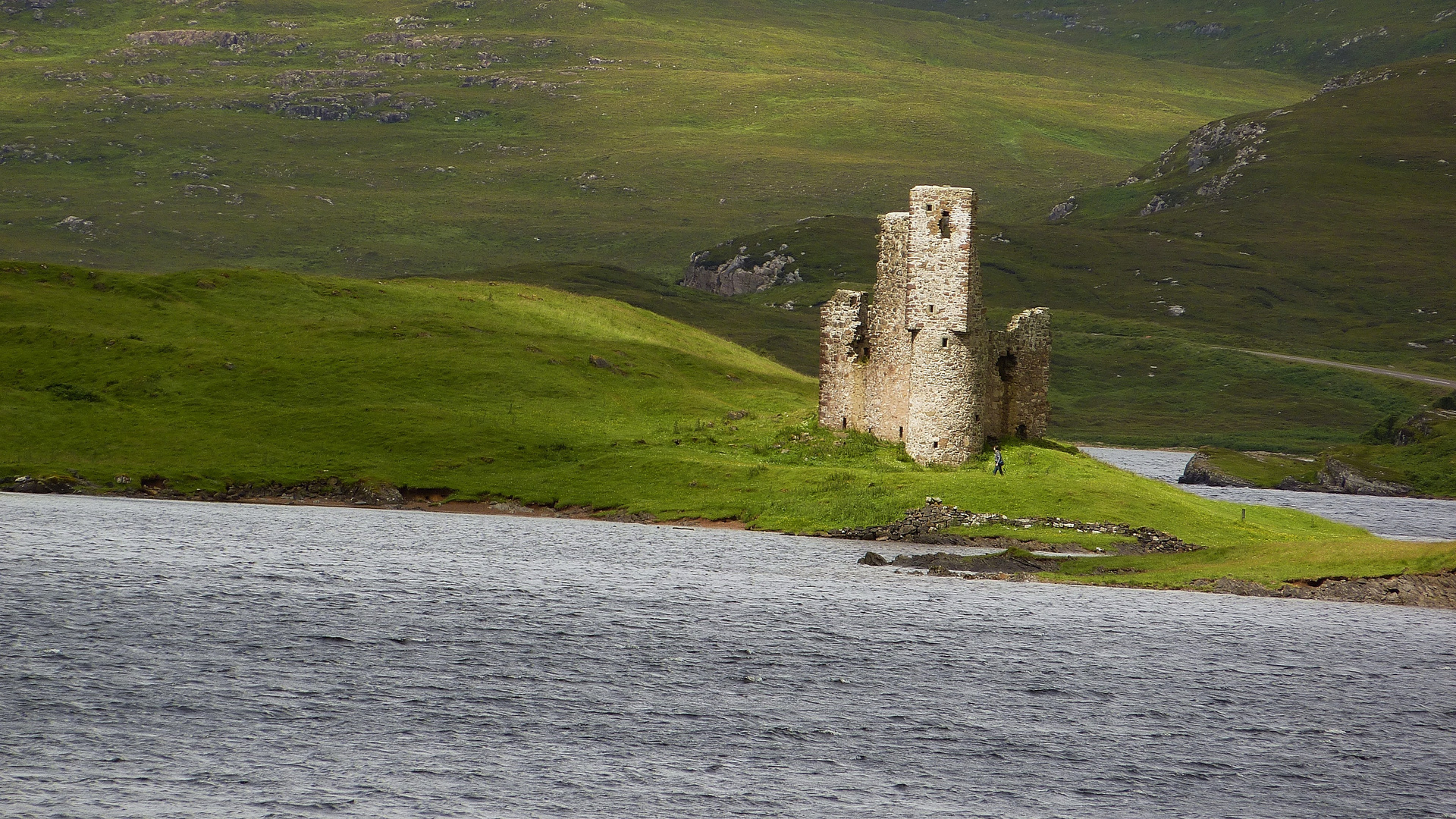 Kleine Burg in Schottland