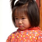 Kleine Chinesin in Phongsali (Laos)