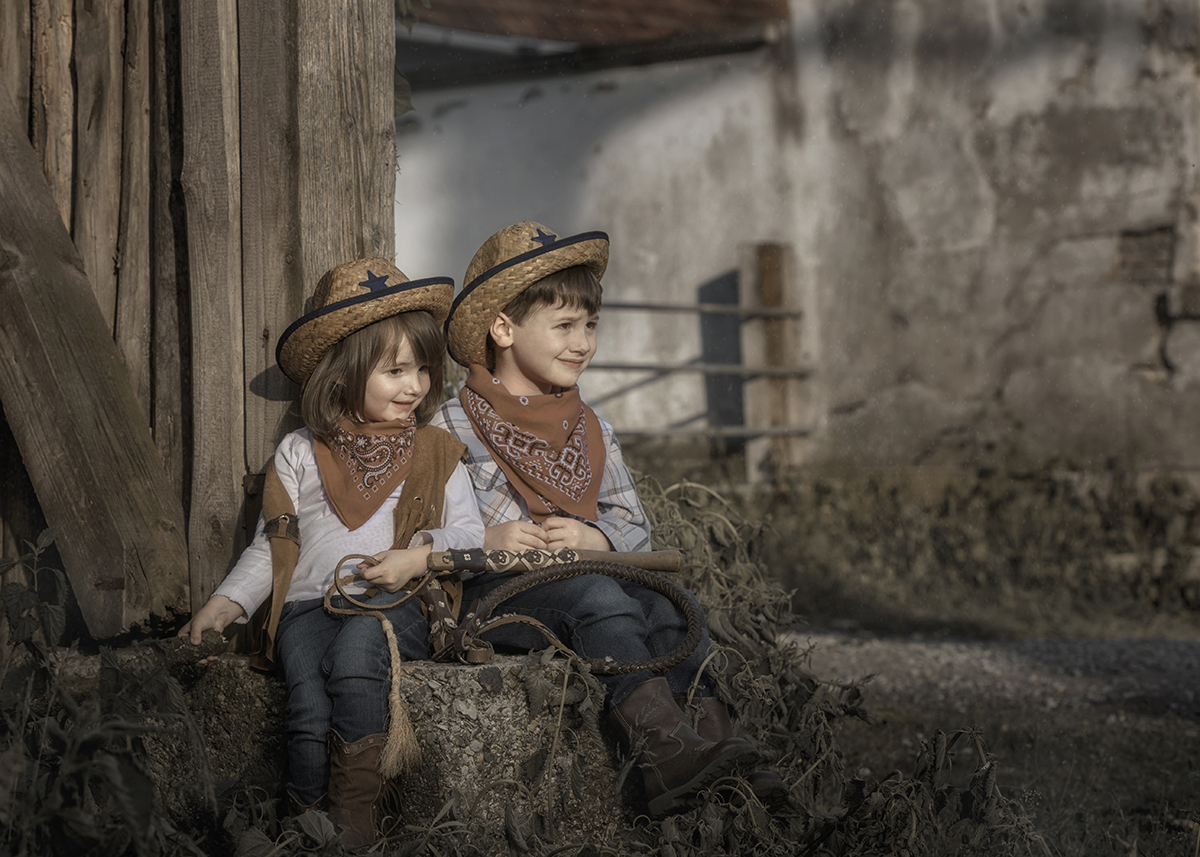 Kleine Cowboys