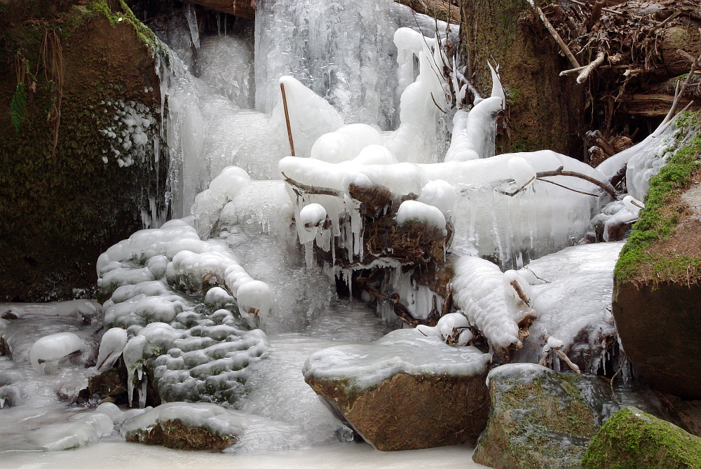 Kleine Eiswelt