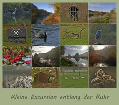 Kleine Excursion entlang der Ruhr ...