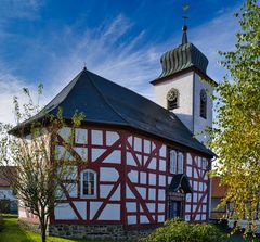 Kleine Fachwerkkirchen...