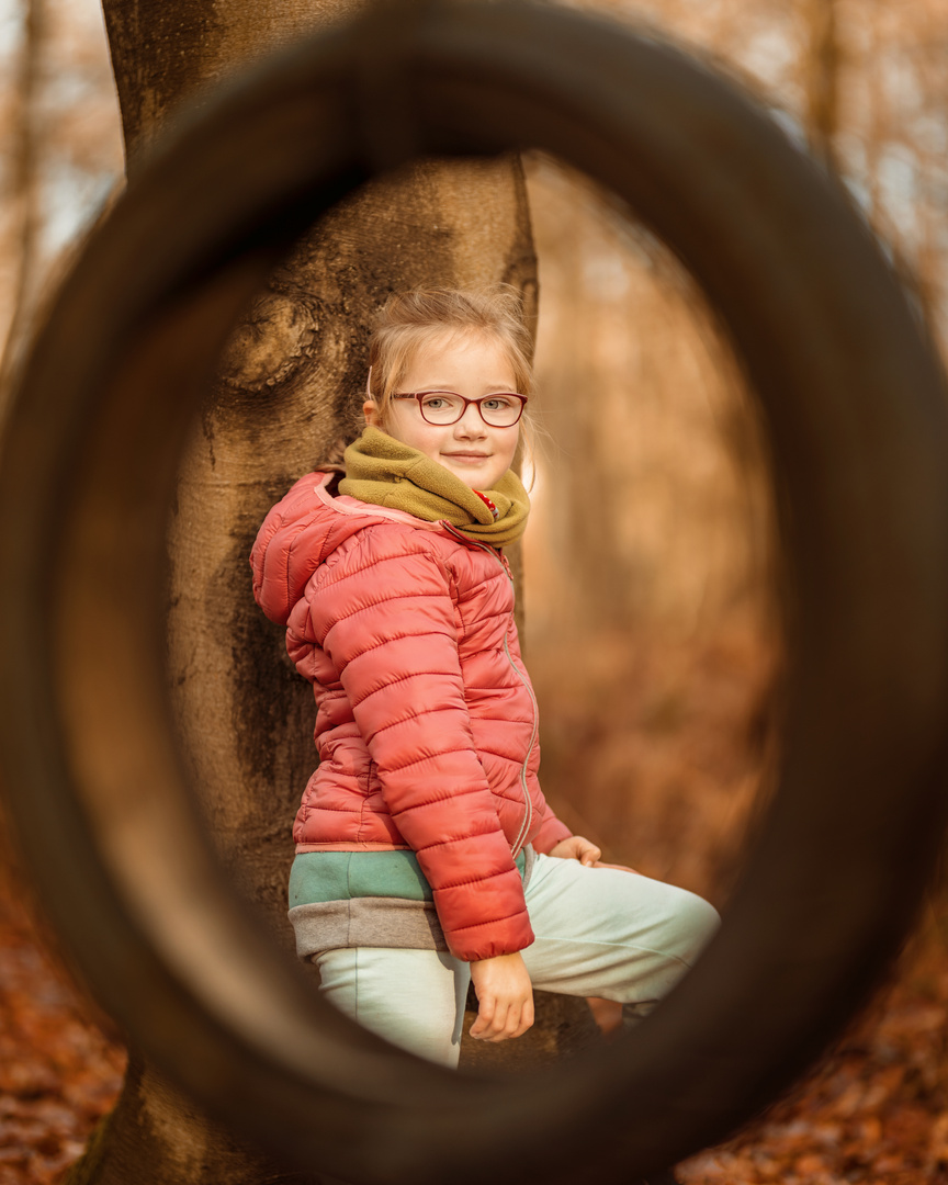 Kleine Fahrradtour zum verlassenen Waldspielplatz