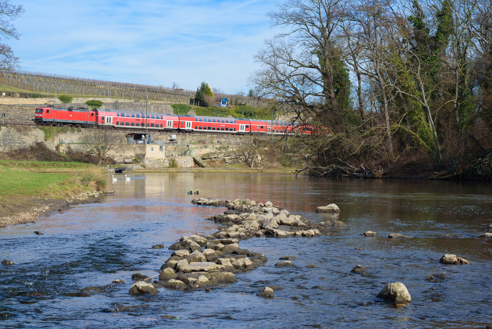 Kleine Fotosession an der Frankenbahn