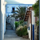 Kleine Gasse auf der Insel Stromboli