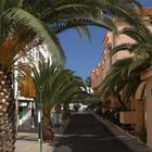 Kleine Gasse bei Los Cancajos, La Palma