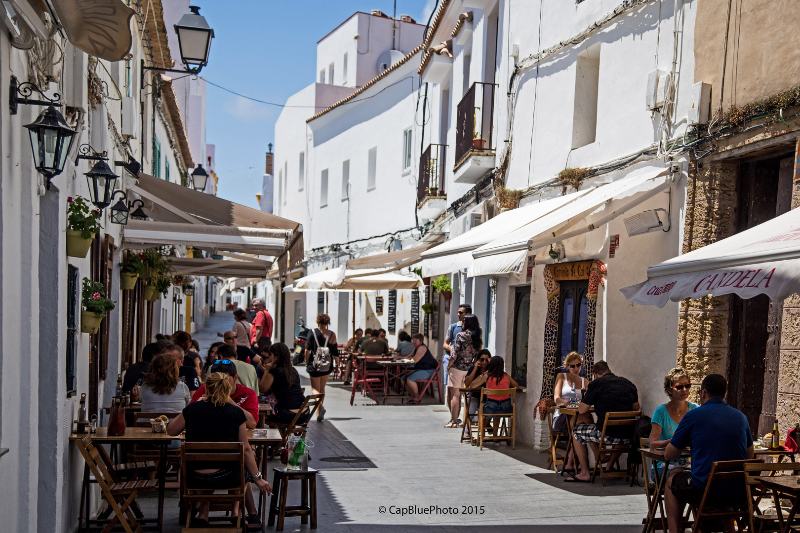 Kleine Gasse in Conil de la Frontera