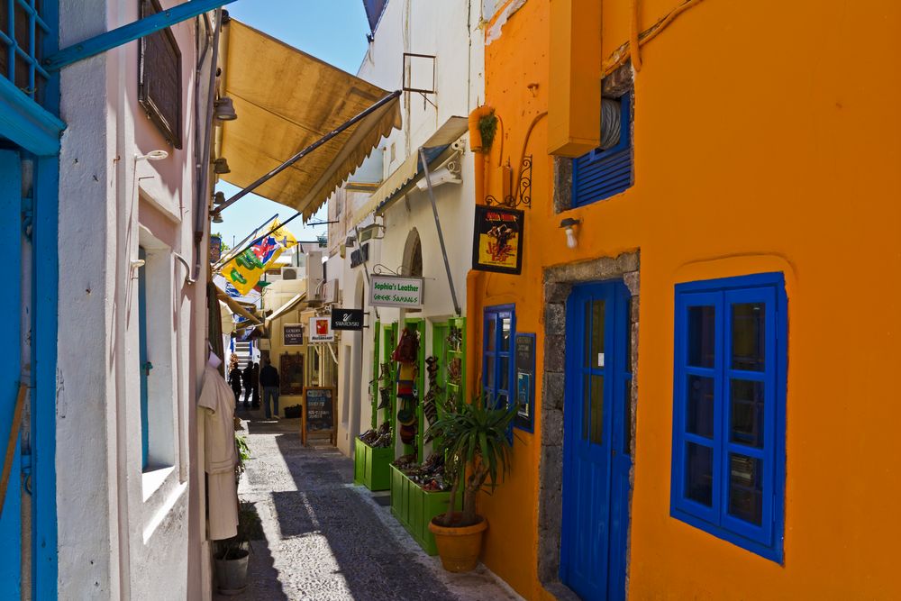 Kleine Gasse in Fira