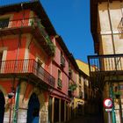 Kleine Gasse in Leon'