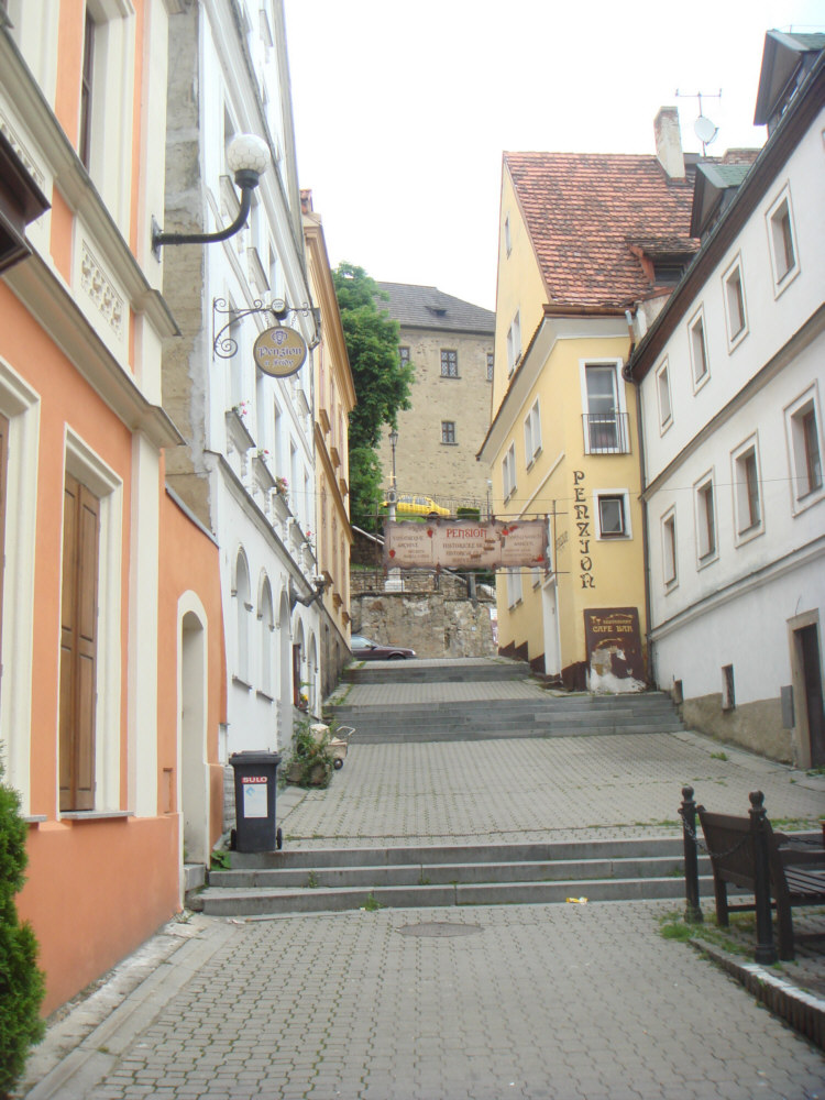 kleine Gasse in Loket