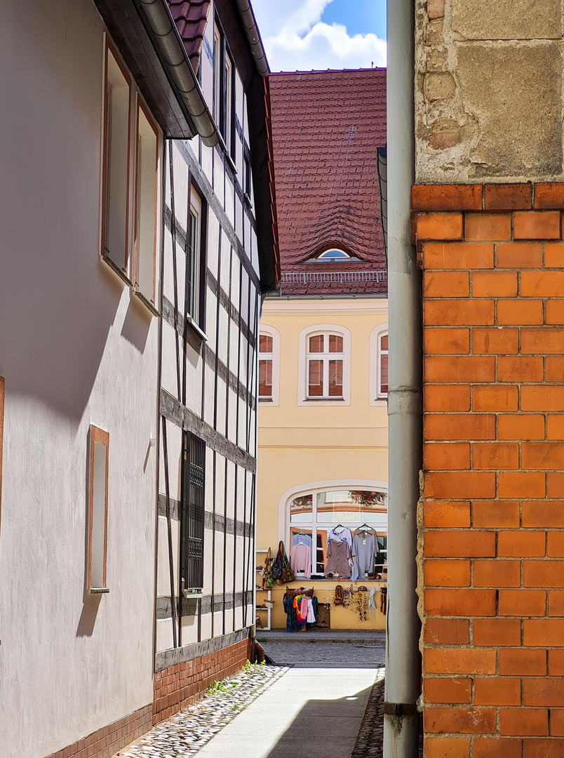 Kleine Gasse in Lübbenau