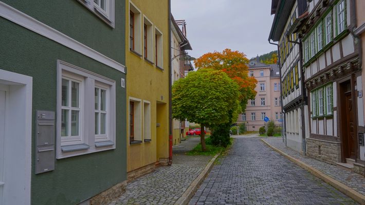kleine Gasse in Meiningen