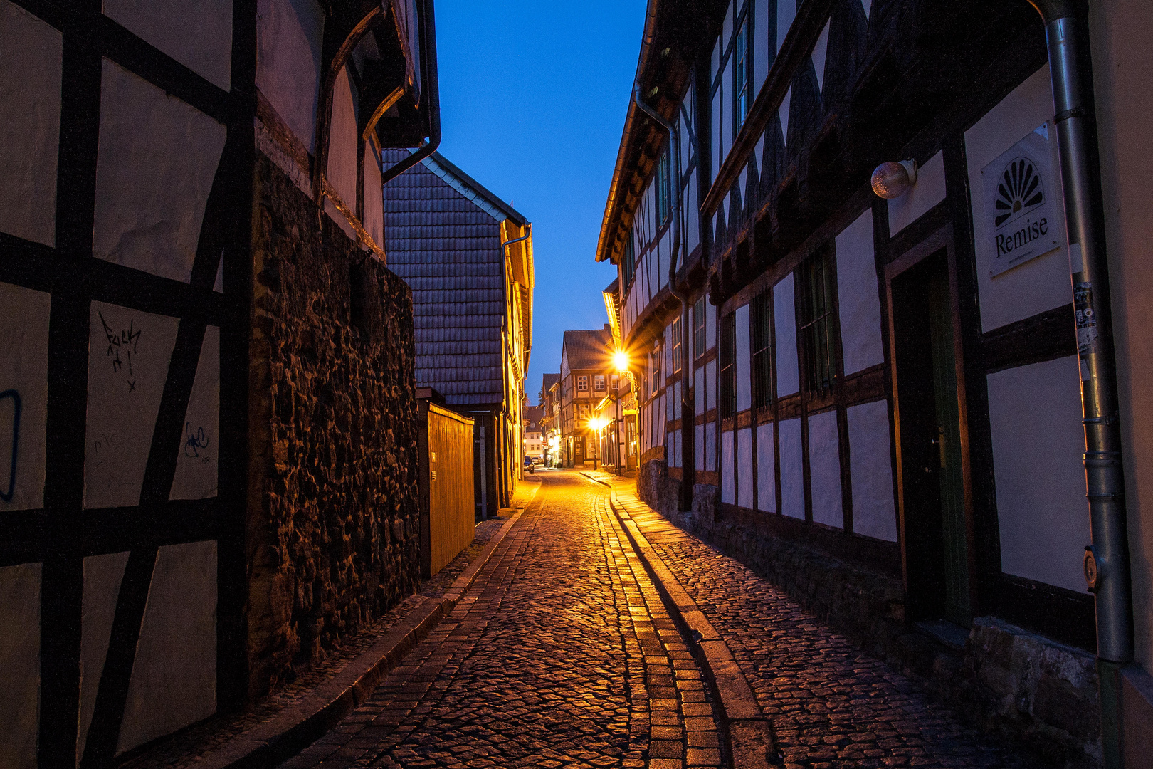 kleine Gasse in Werningerode