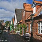 Kleine Gasse in Wyk Insel Föhr