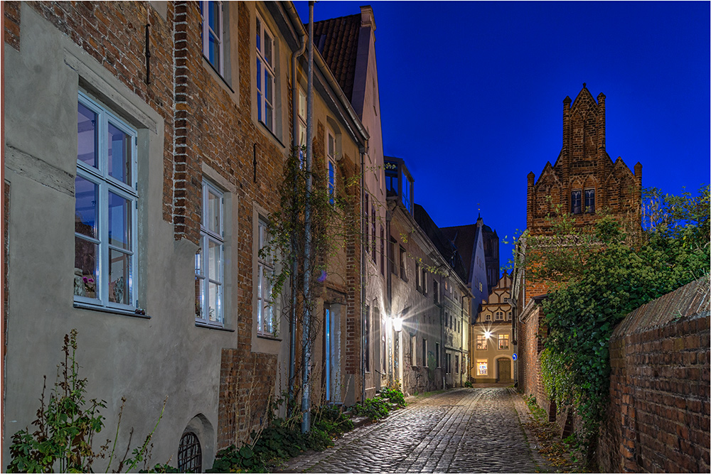 kleine Gassen in Stralsund