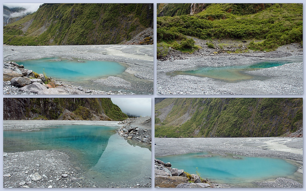 ..kleine Gletscher-Seen..