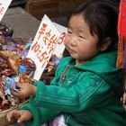 Kleine Händlerin in Lijiang