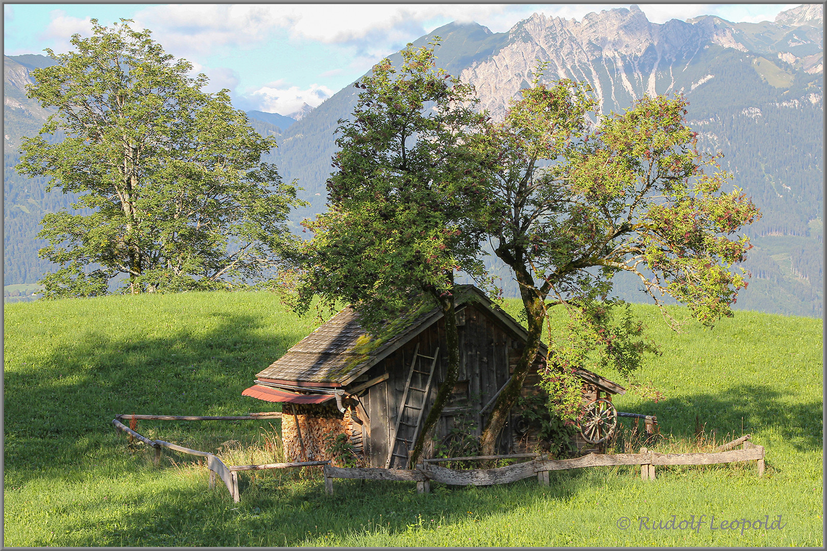 kleine Heuhütte