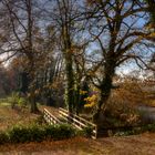 ...kleine Holzbrücke...