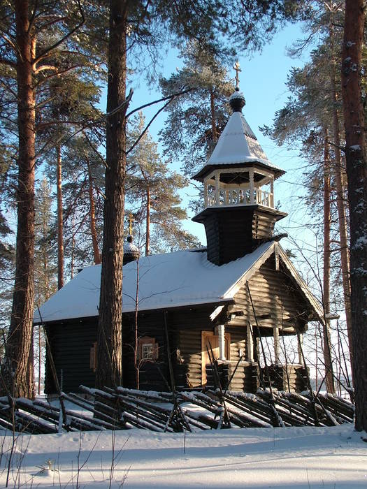 kleine Holzkirche