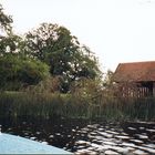 Kleine Hütte am See