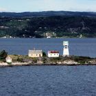 Kleine Insel im Oslo-Fjord