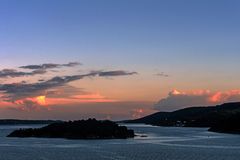 Kleine Insel im Oslofjord