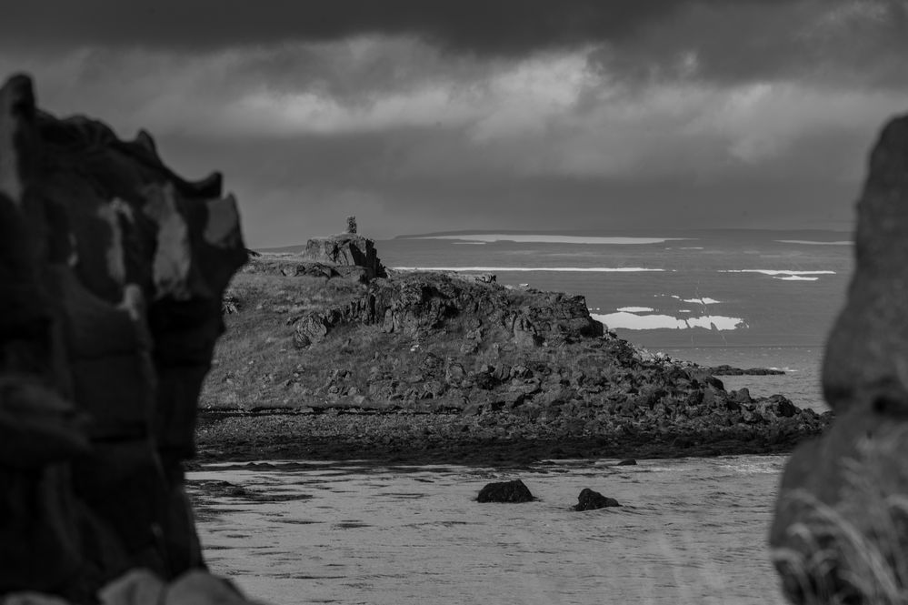 Kleine Insel vor der Küste