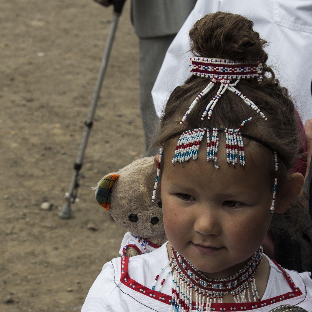 kleine inuit lady