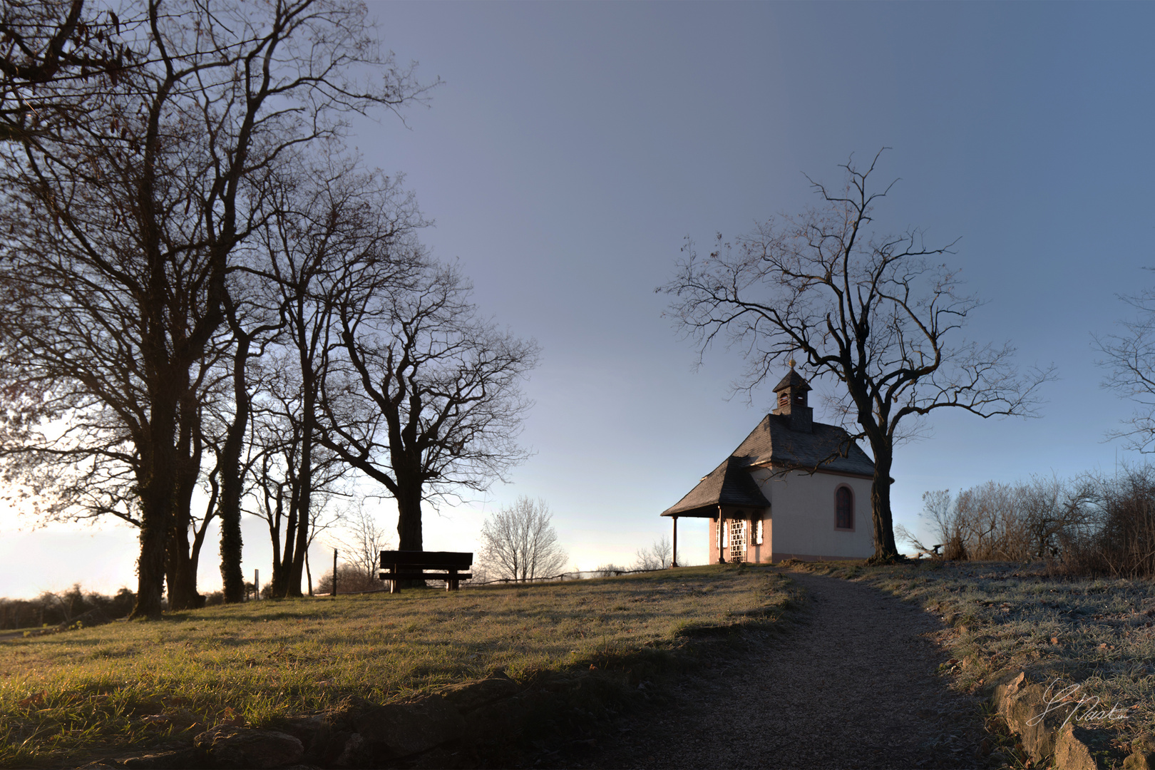 kleine Kalmit bei Sonnenaufgang