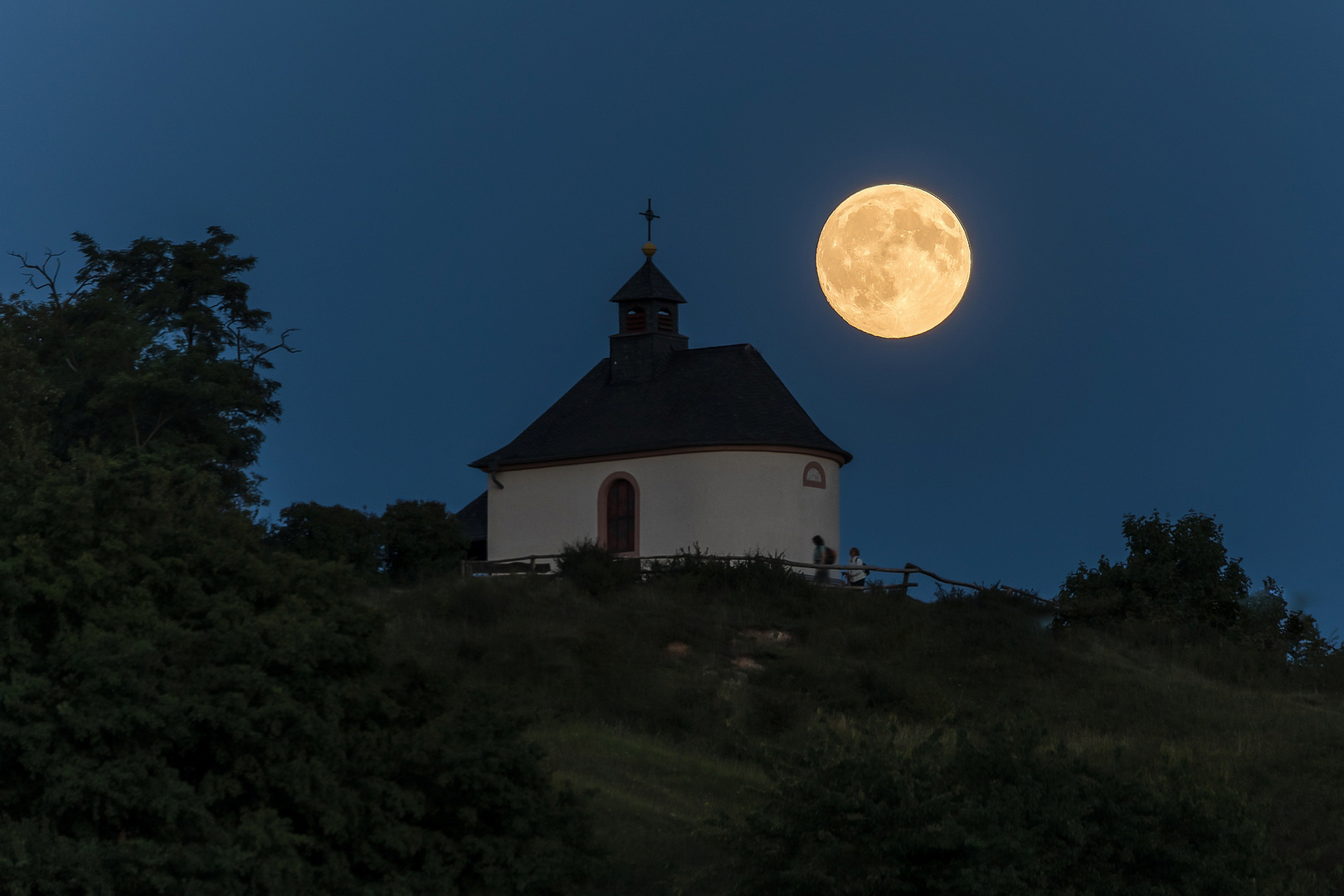 Kleine Kalmit mit dem großen Mond ....