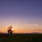 Kleine Kapelle im Abendrot