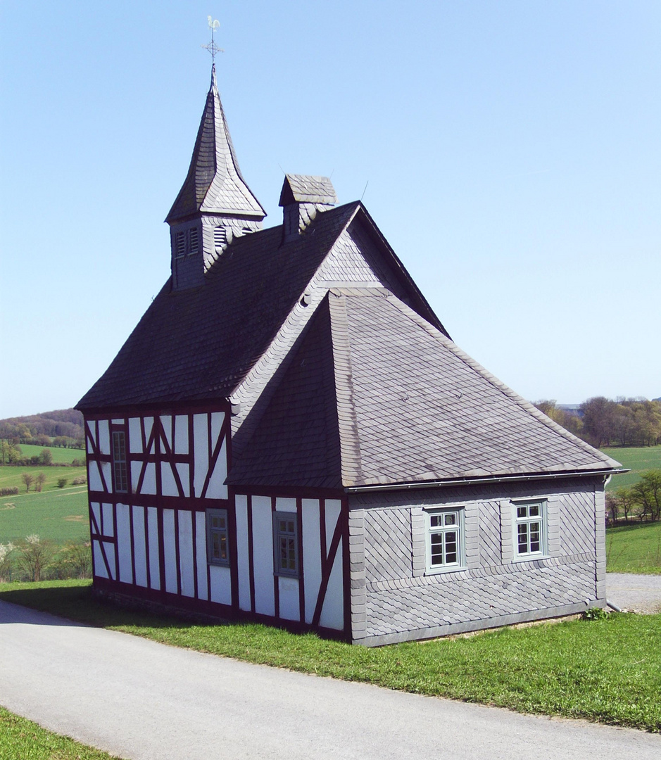 Kleine Kapelle im Freilichtmuseum Detmold