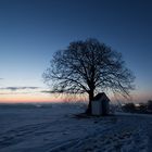 kleine Kapelle im Schnee