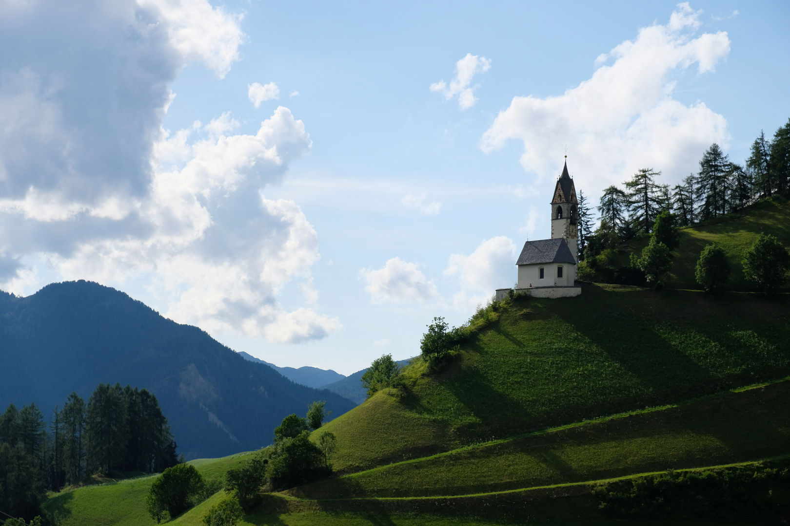 Kleine Kapelle in den Dolomiten