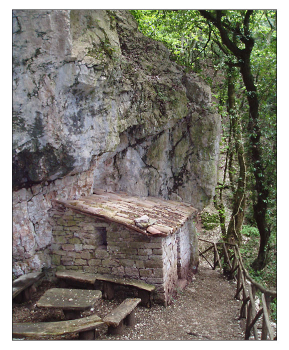 Kleine Kapelle in der Nähe von Assisi....